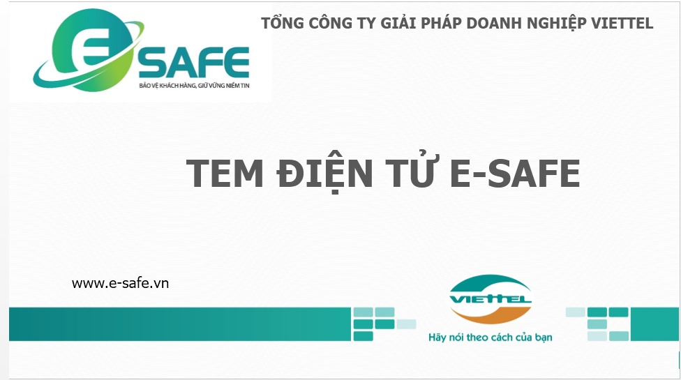 TEM ĐIỆN TỬ VIETTEL E-SAFE